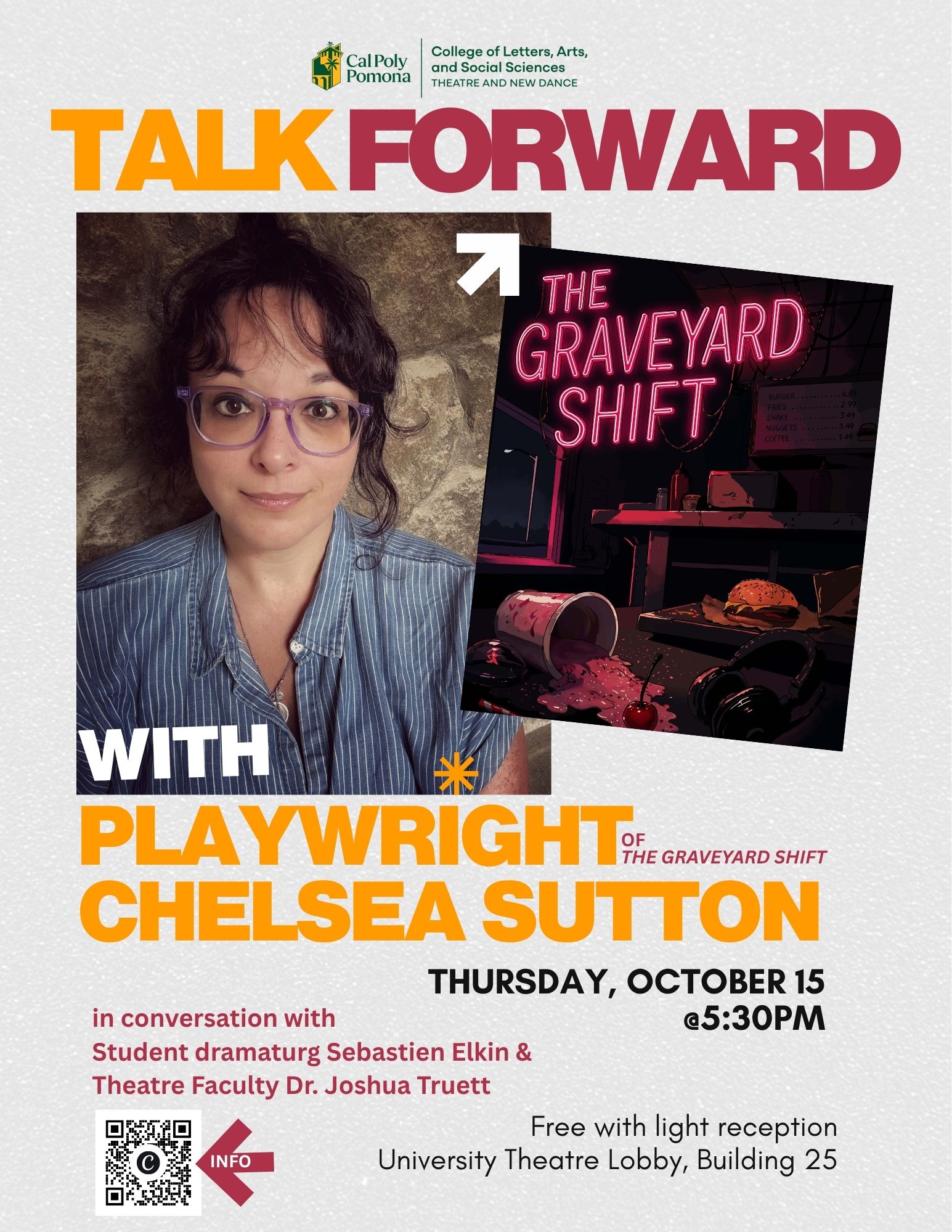 Talk Forward with Playwright Chelsea Sutton