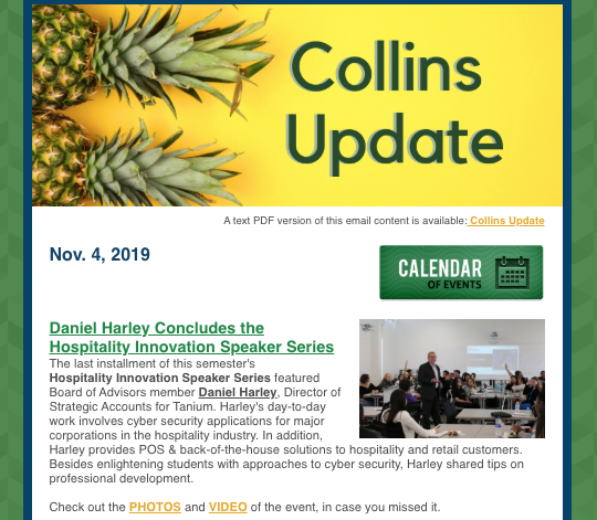 Collins Update