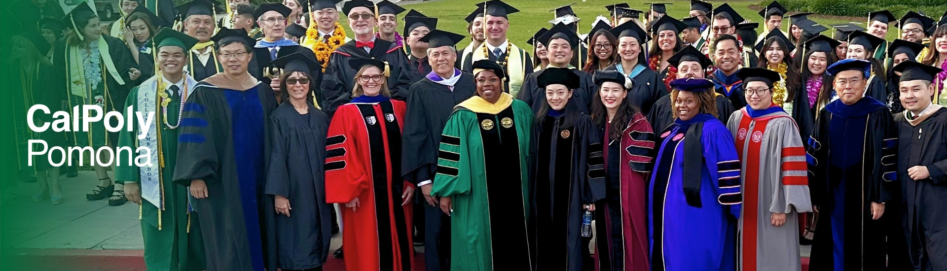 Graduates posing for a picture