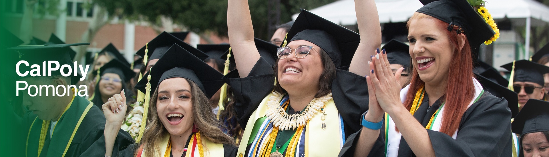 Graduates posing for a picture