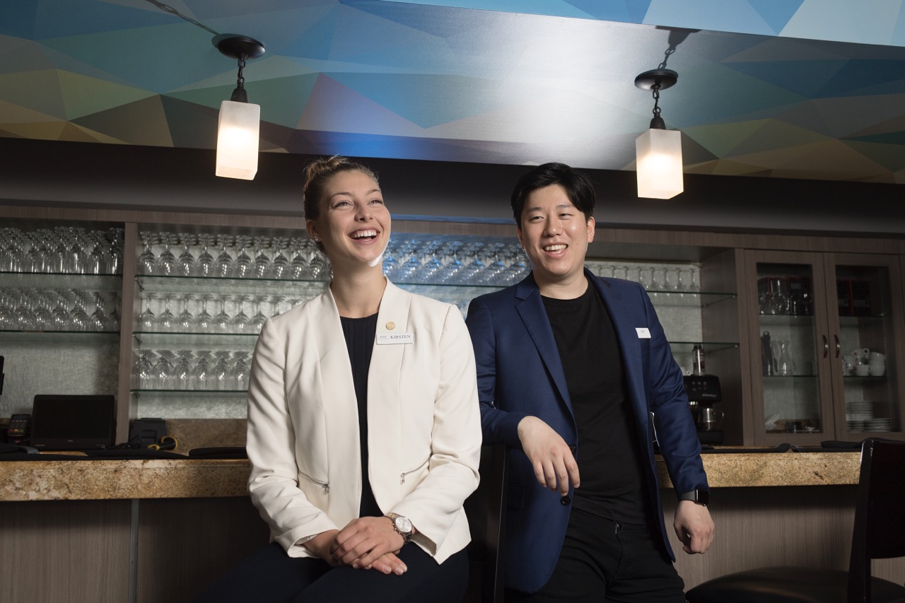 Collins College graduates