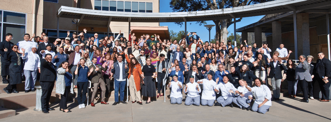 Group photo at the culmination of fall semester's "I'll Be The Next" Speaker Series
