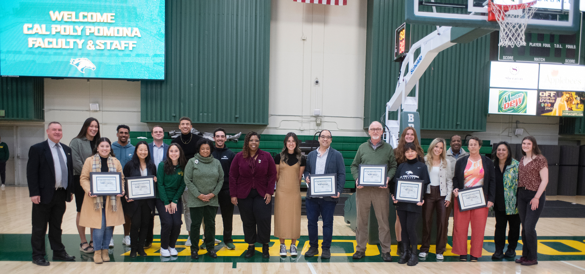 Dr. Ben Dewald Recognized by Bronco Athletics