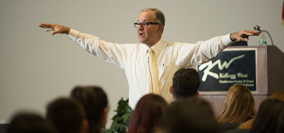 Greg Patterson Speaker of 2018 Frank Distinguished Lectureship