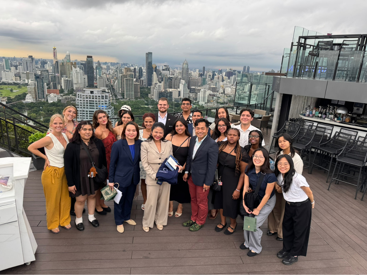all the study abroad students in thailand