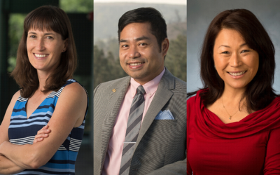 Three Provost's Award for Excellence Recipients