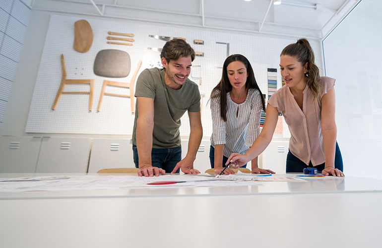 architecture-student-working-with-designs