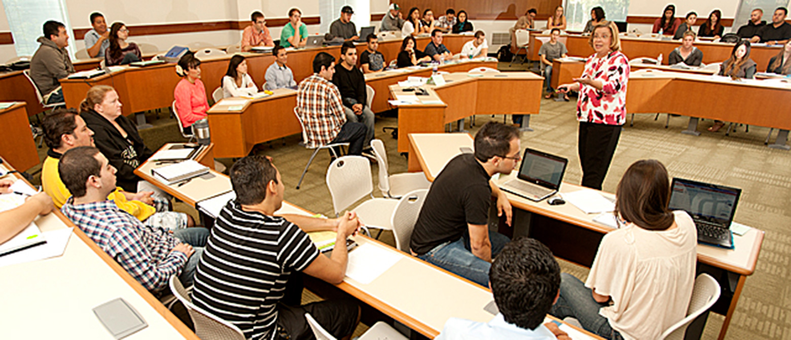 Students in classroom