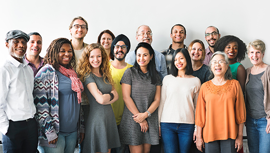 Diverse Group of Students