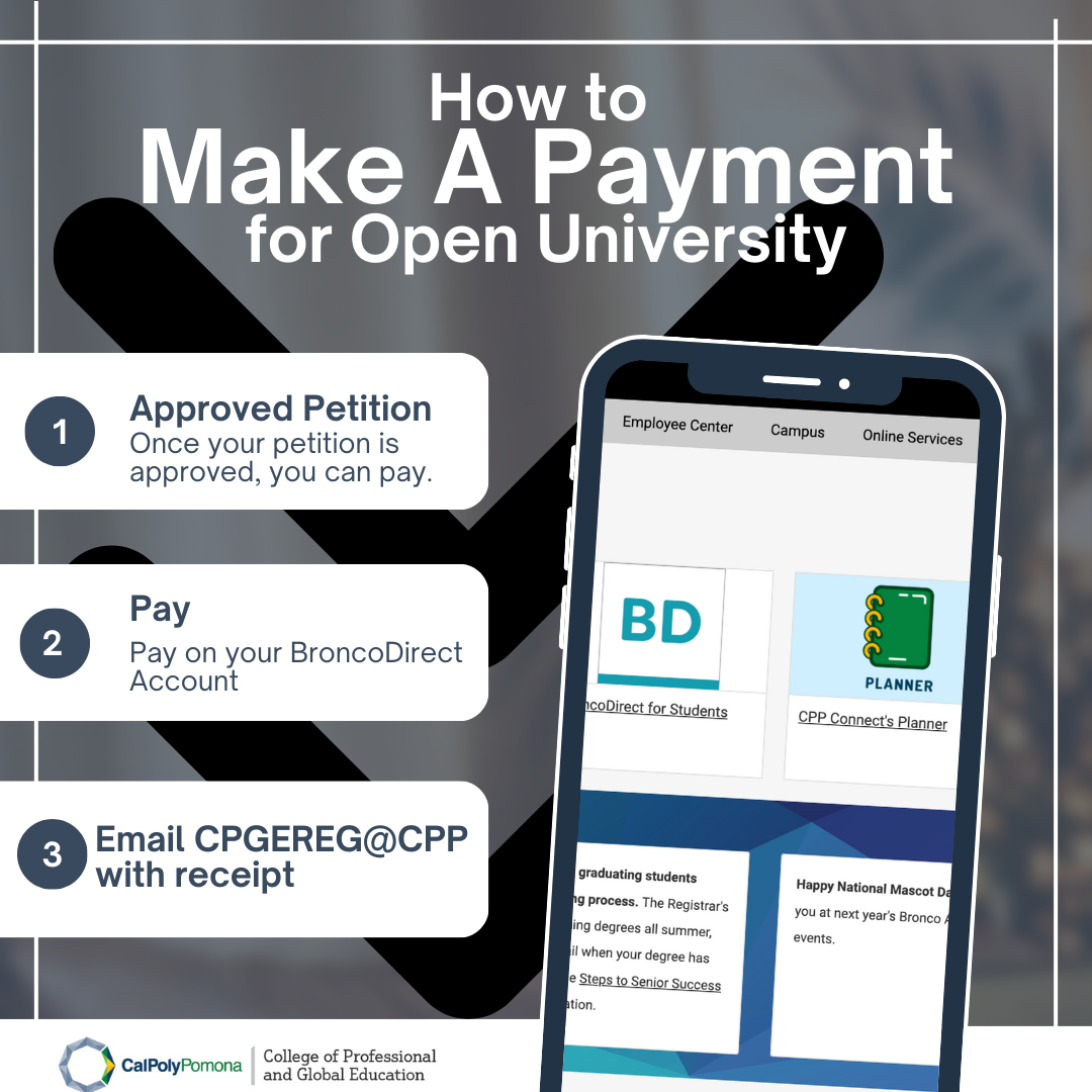 open university payment instructions