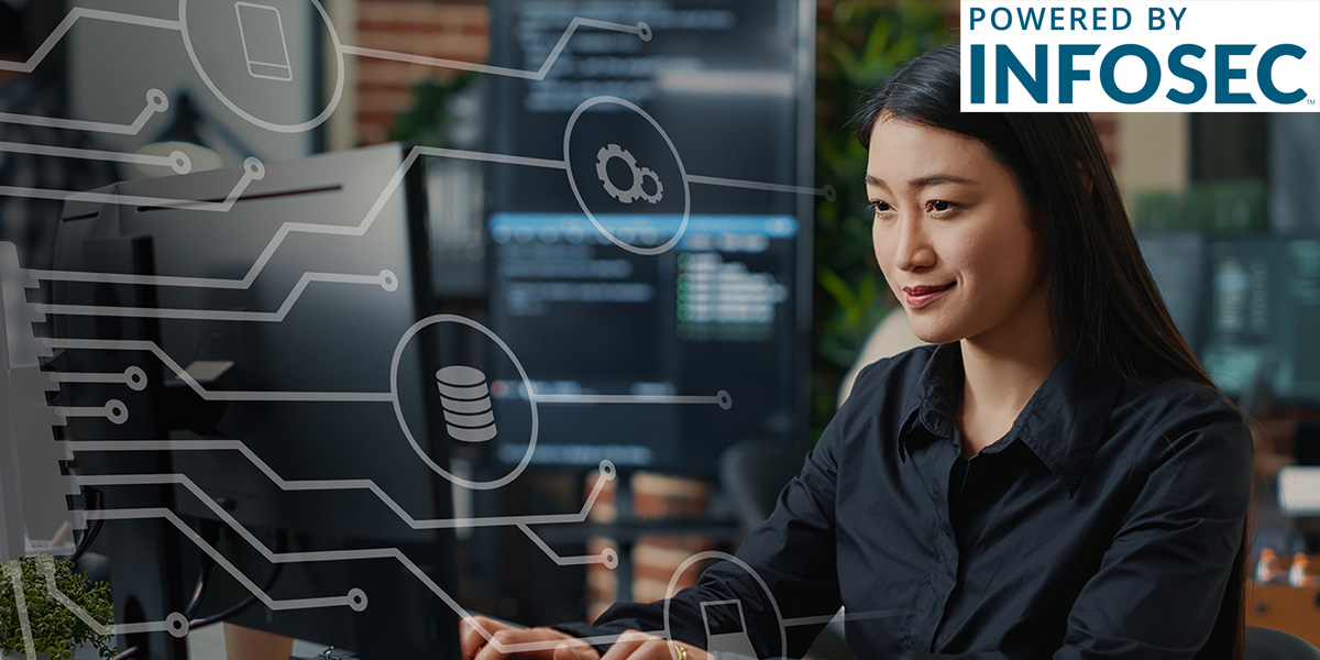 woman looking at screen