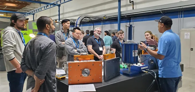 silicone class instructor speaking