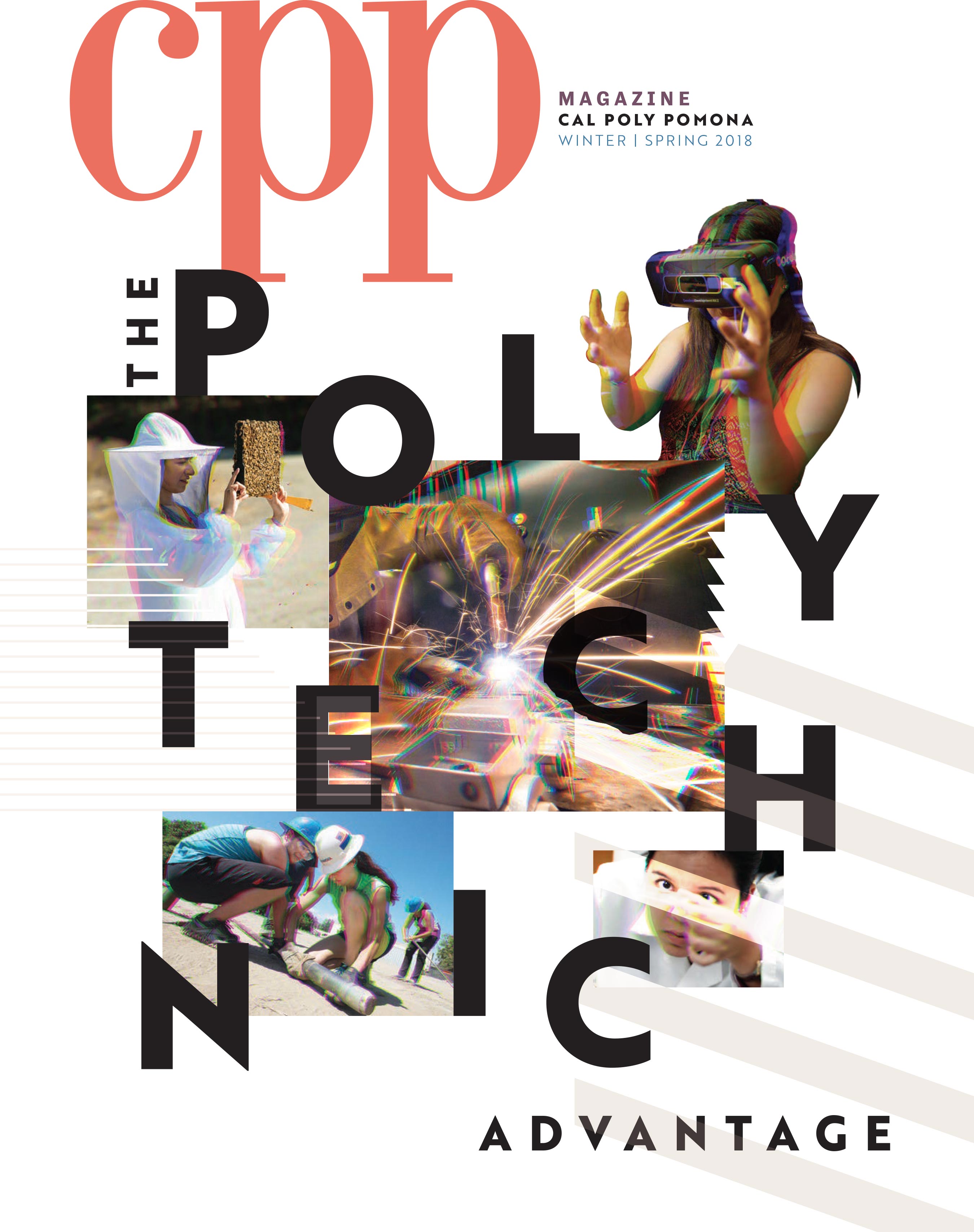 Cover of Polytechnic Advantage Magazine