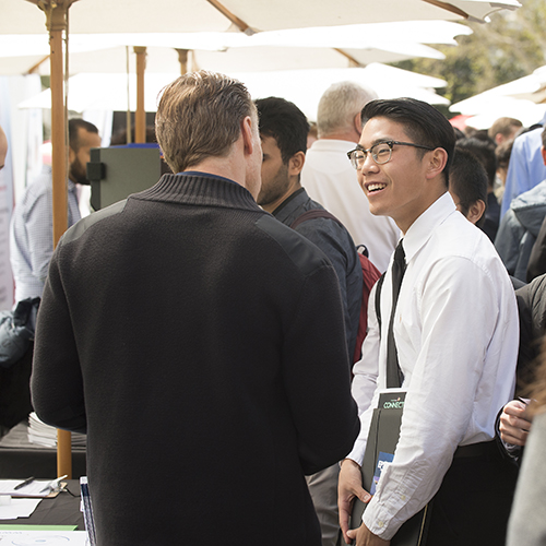 The Spring Career Fair.