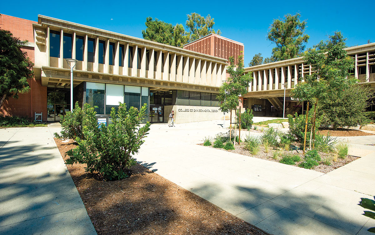 The exterior of the College of Environmental Design
