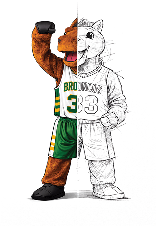 Illustration of Billy Bronco