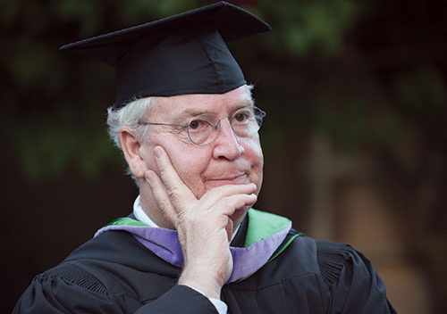 Bob Weiss, 2018 Commencement Cermony