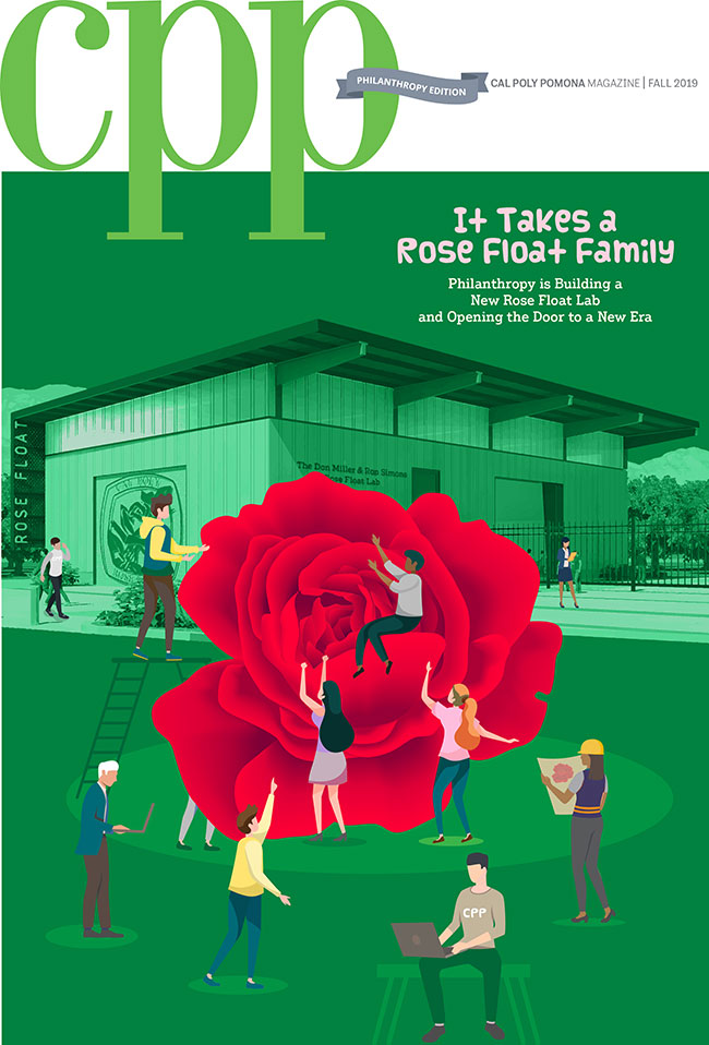 Cover for It Takes a Rose Float Family Magazine