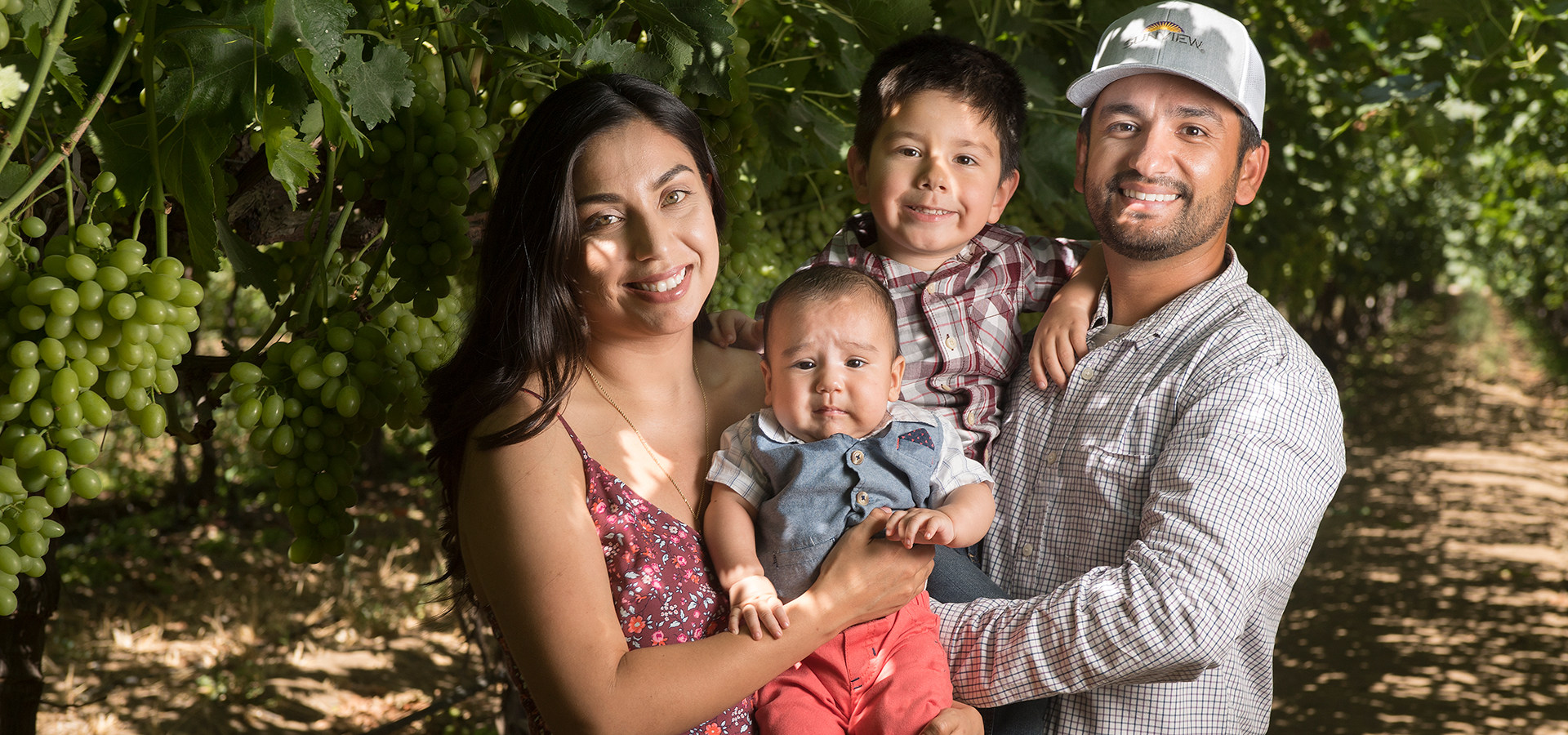 Mario Escobar and his family