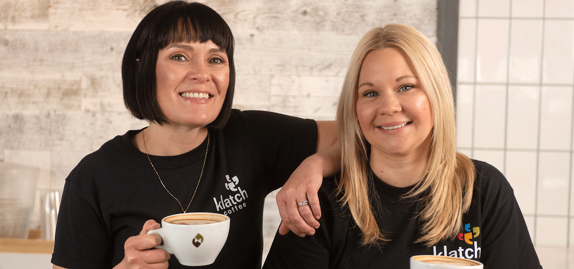 Sisters Heather, left, and Holly Perry, right. 