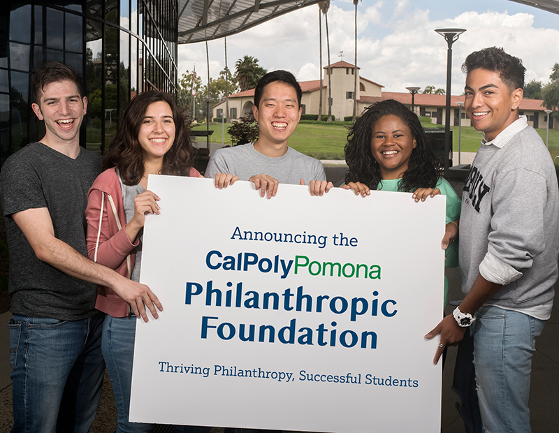 Students announce the Philanthropic Foundation