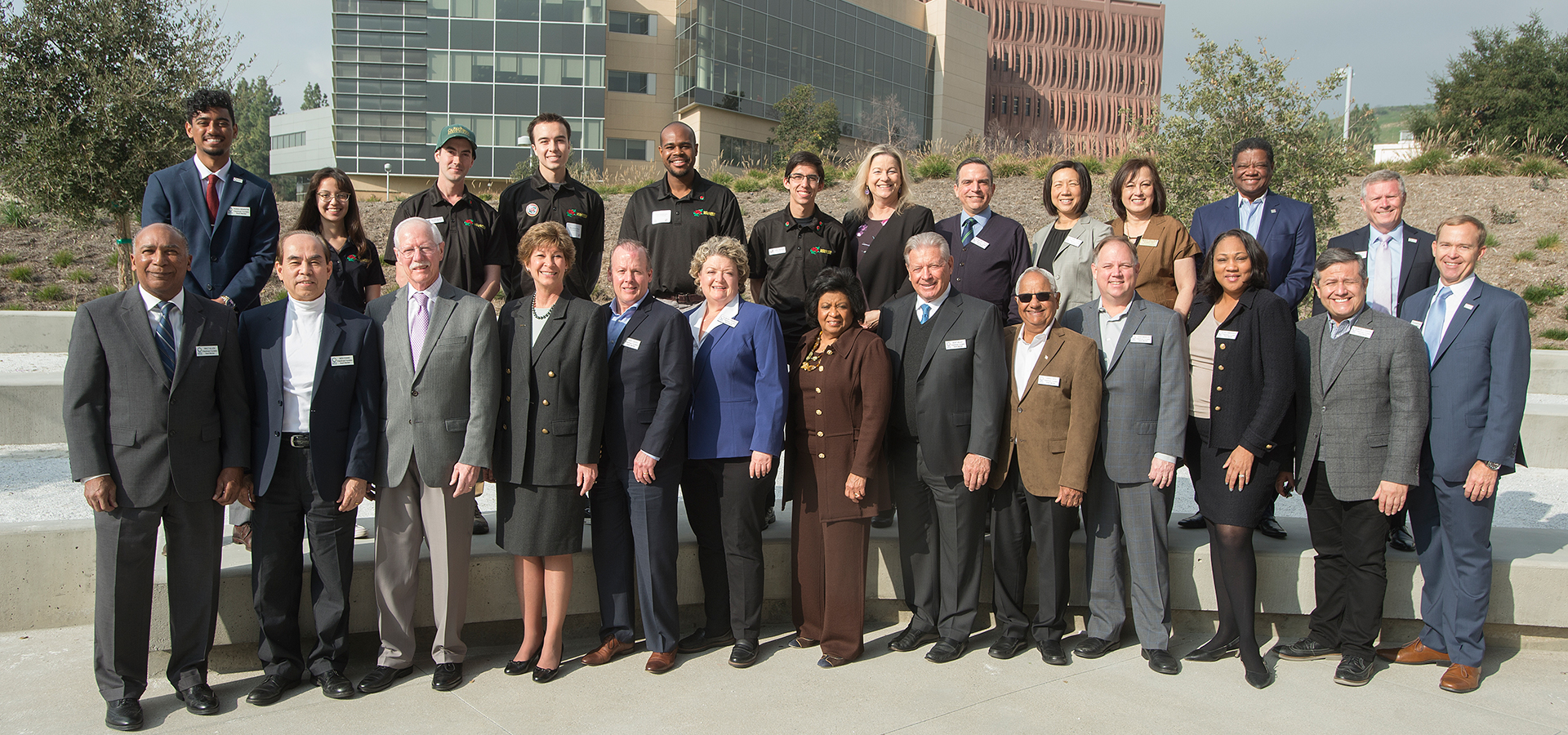 Group photo for the Philanthropic Foundation members