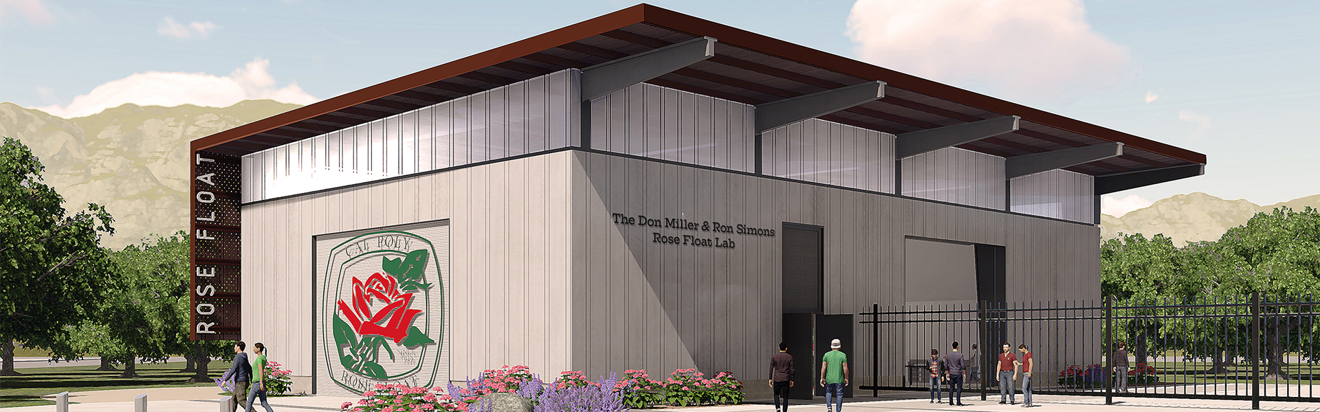 Rendering of the Rose Float Lab