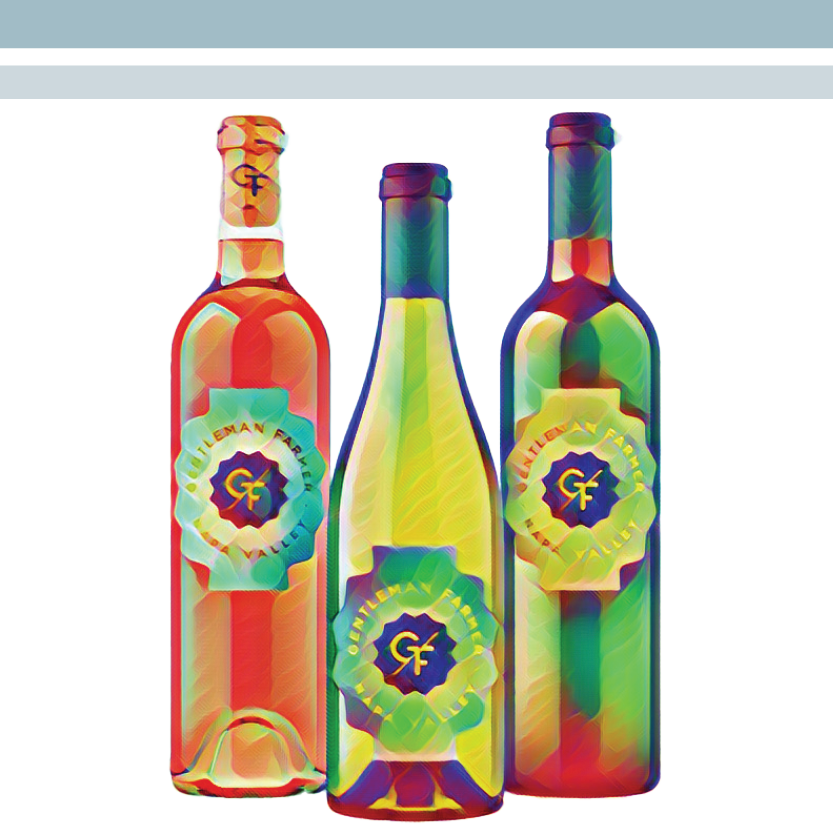 wine bottles