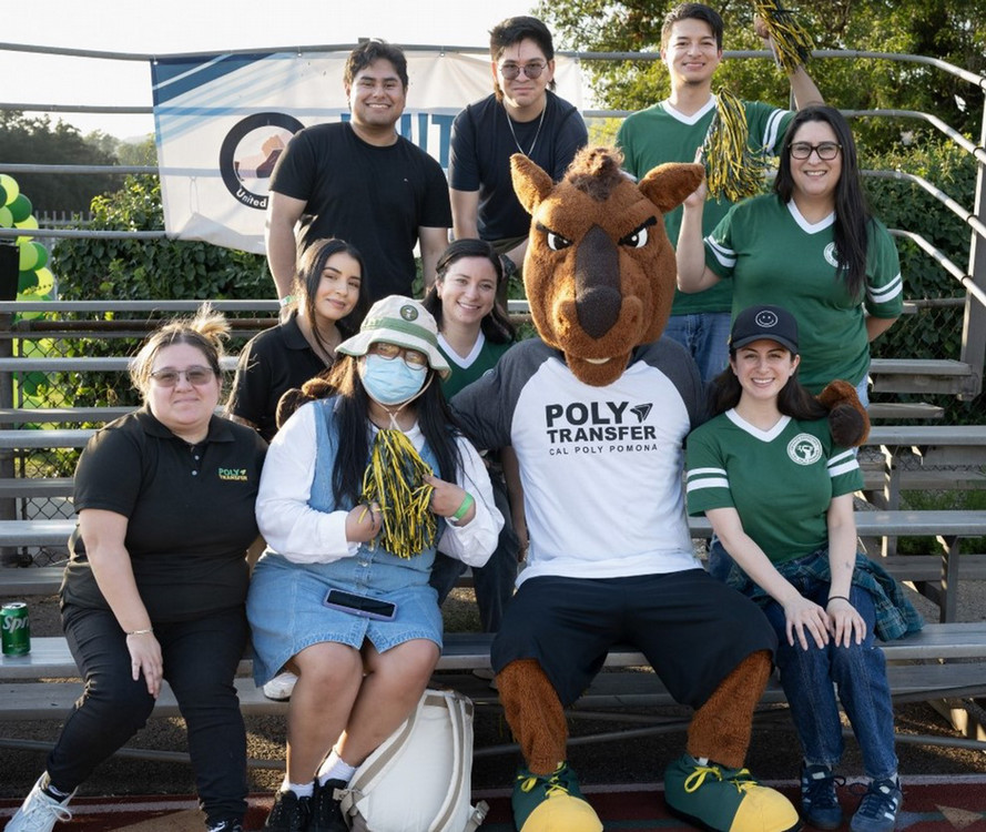 picture of a group of CPP transfer students 