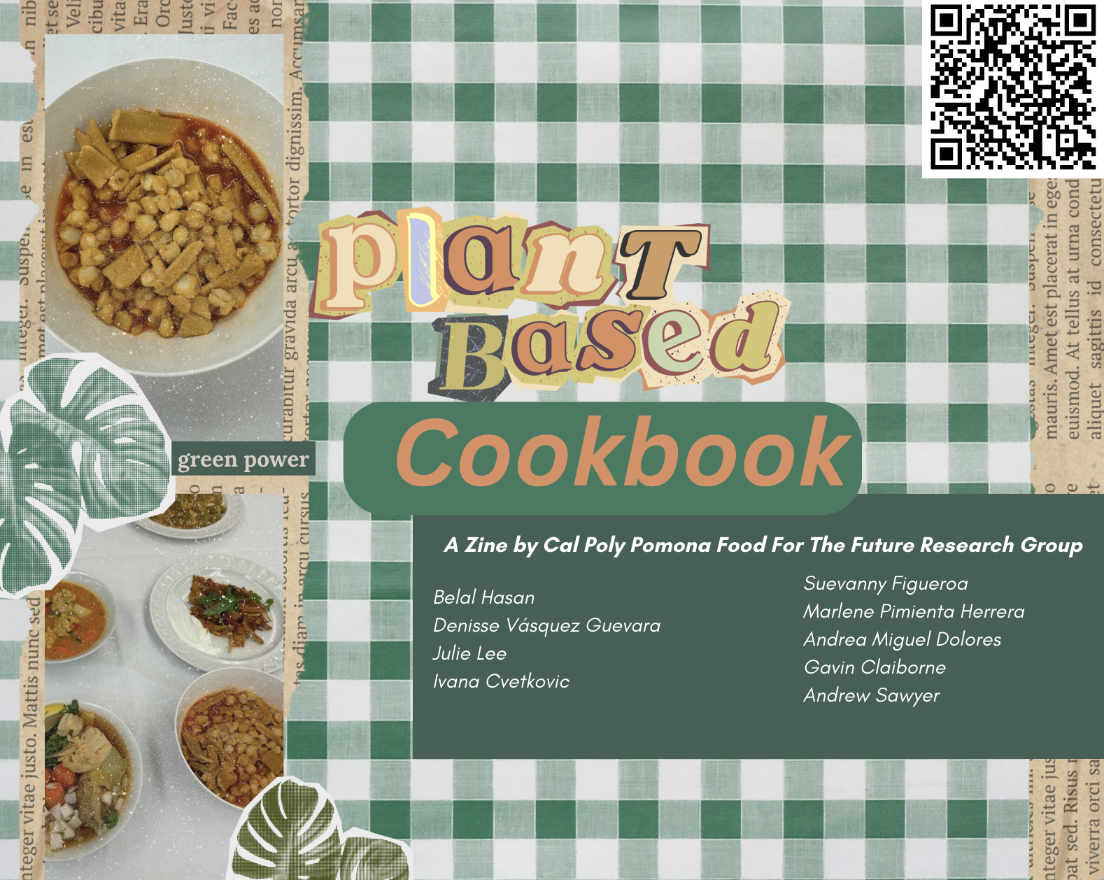 A Plant-Based Cookbook – SIRG Research Project