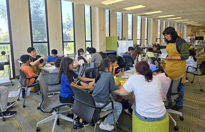 Campers at Entrepreneurship camp