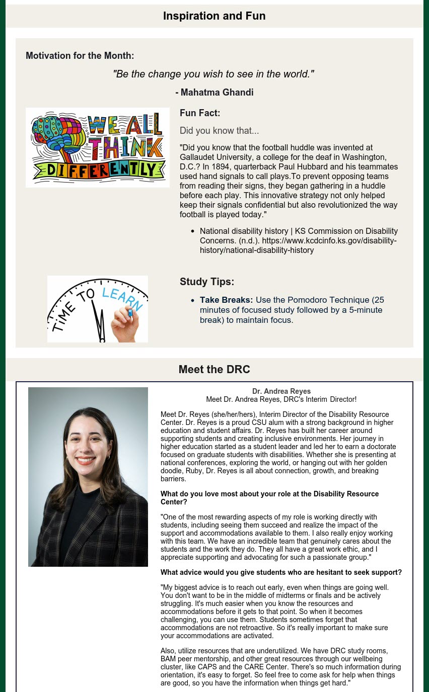 Page 3 of newsletter. Text is available in previous issues section.