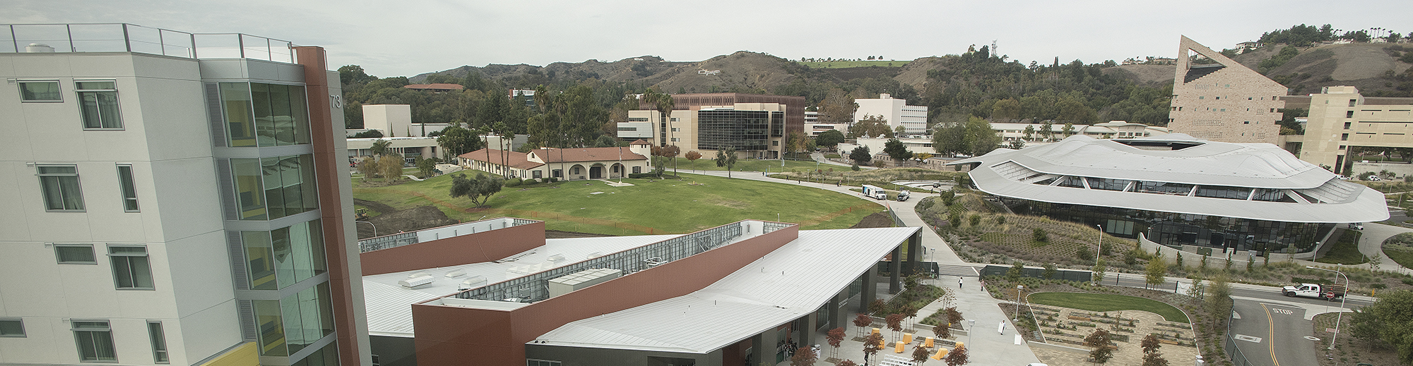 Aerial view of Cal Poly Pomona