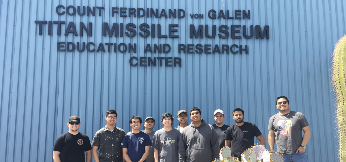 Students at Titan Missile Museum