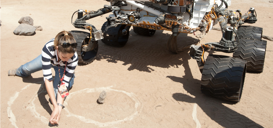 CPP Student at JPL with Curiosity Rover