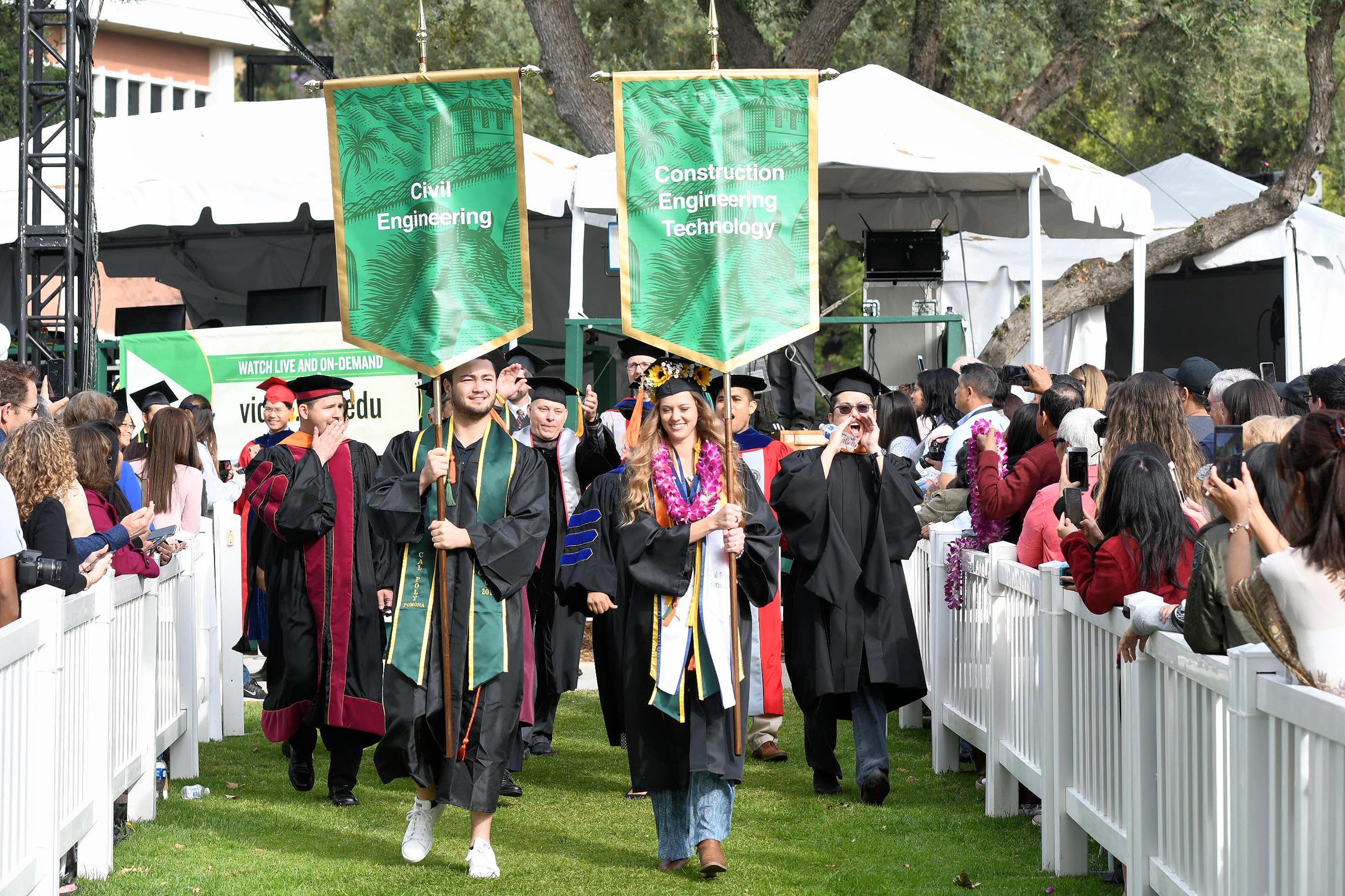 CE Faculty members and graduating students