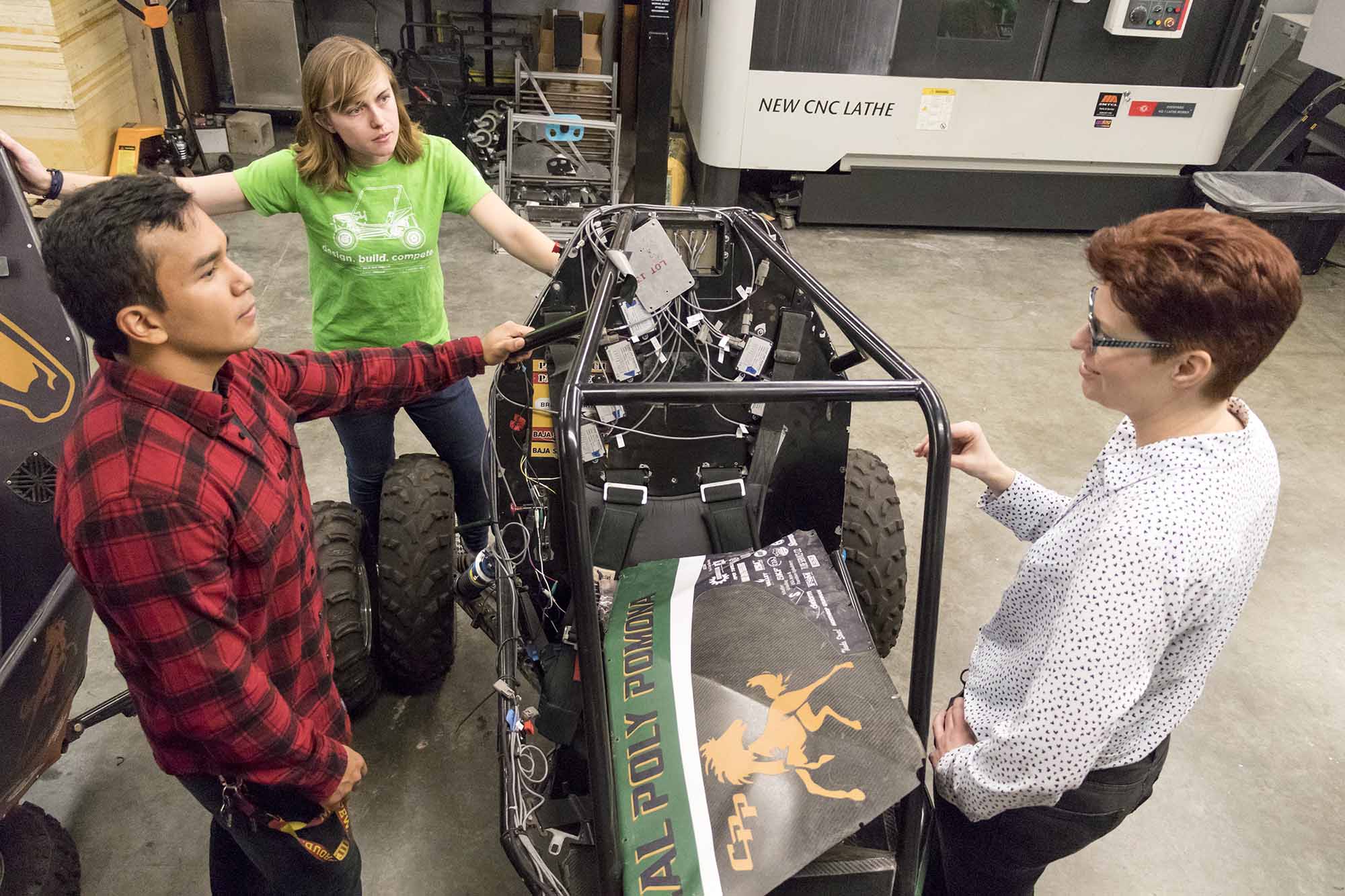 CPP engineering donor visiting students