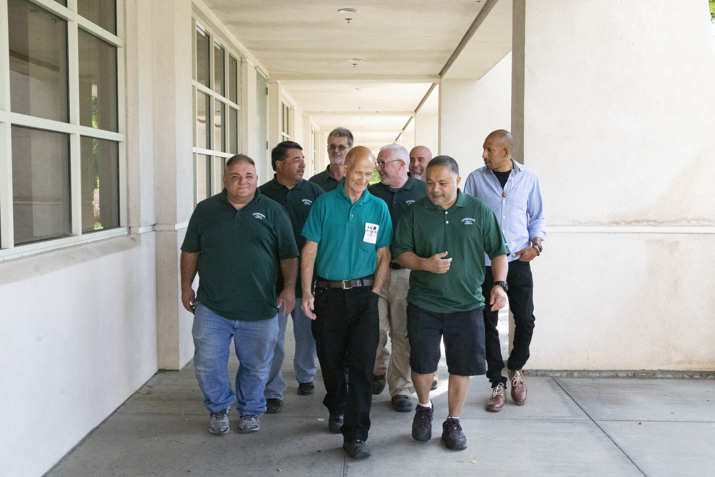 A group of technicians from CPP Engineering.