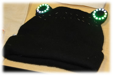 Beanie with lights