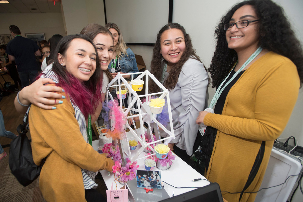 Group of Students at the Femineer Summit May 15 2019