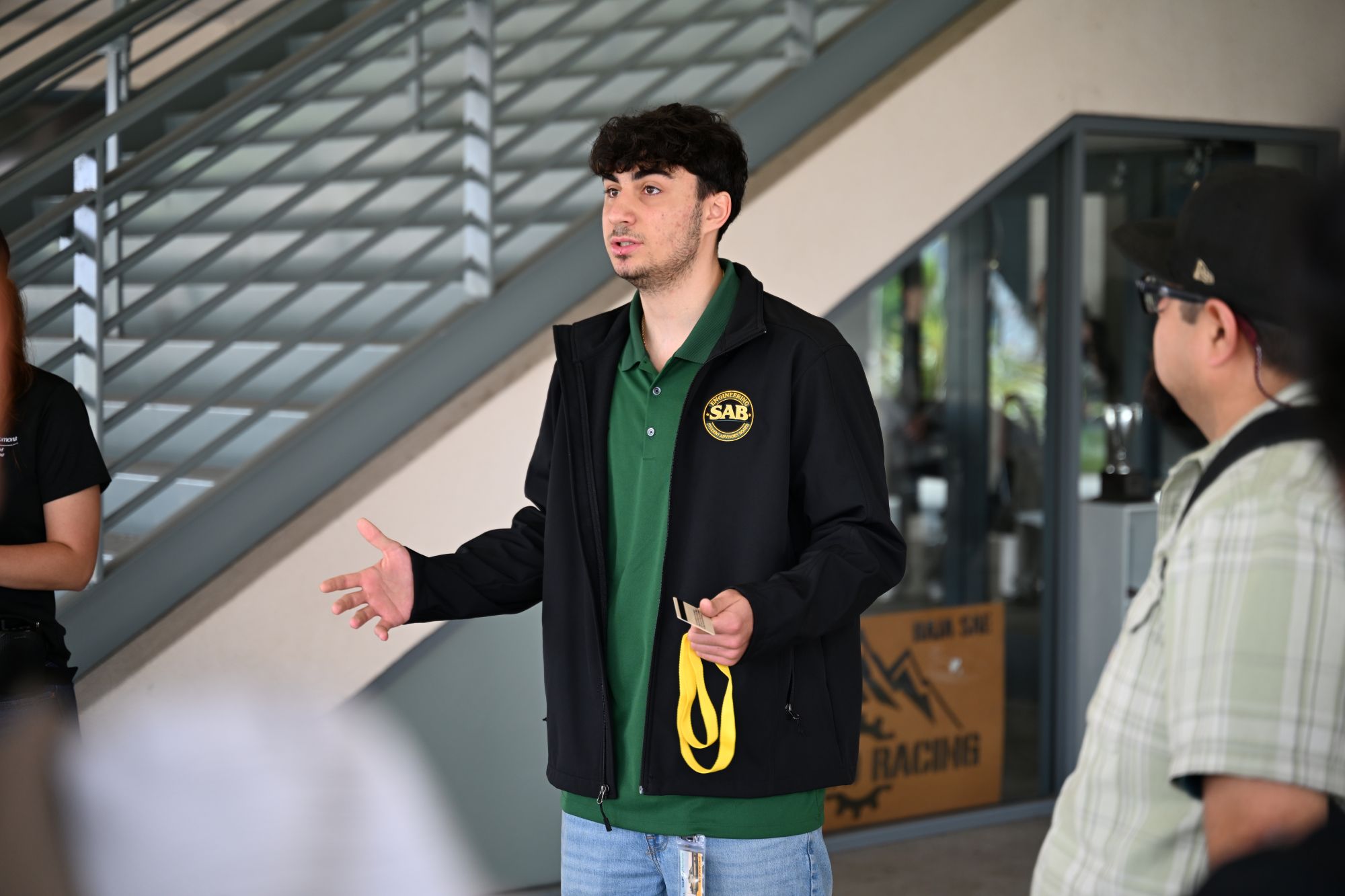 male tour guide