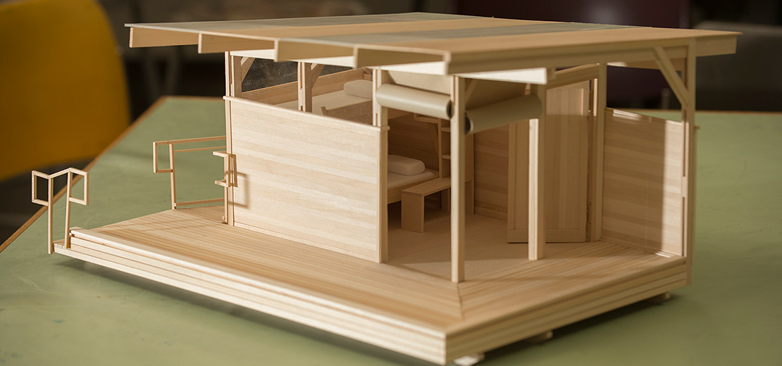 miniature model of cabin project
