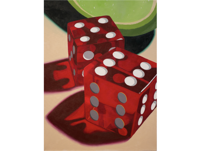 Jello Dice red
