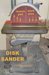 disk sander