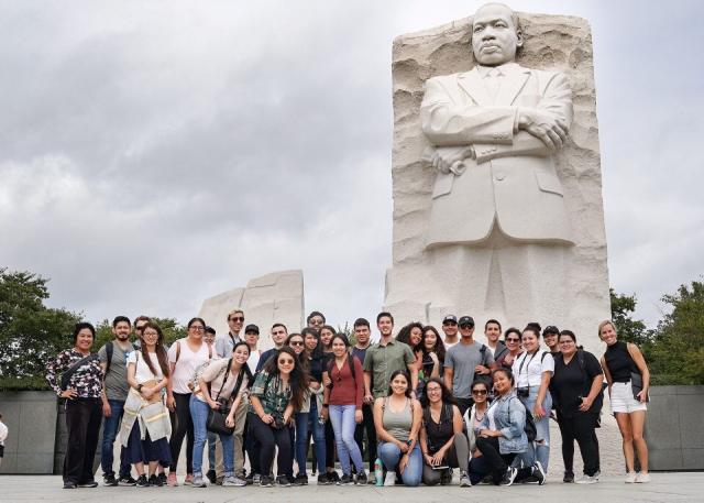 cppla field group shot in front of monument