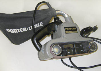 portable belt sander