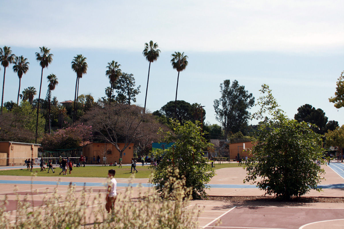 eagle rock elementary breaking up large spaces