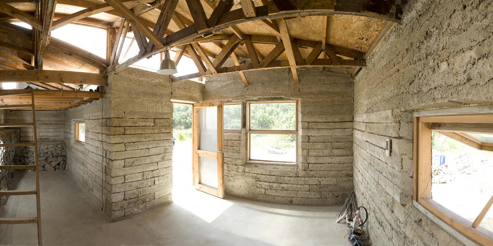 Interior of the TJ House, 2008