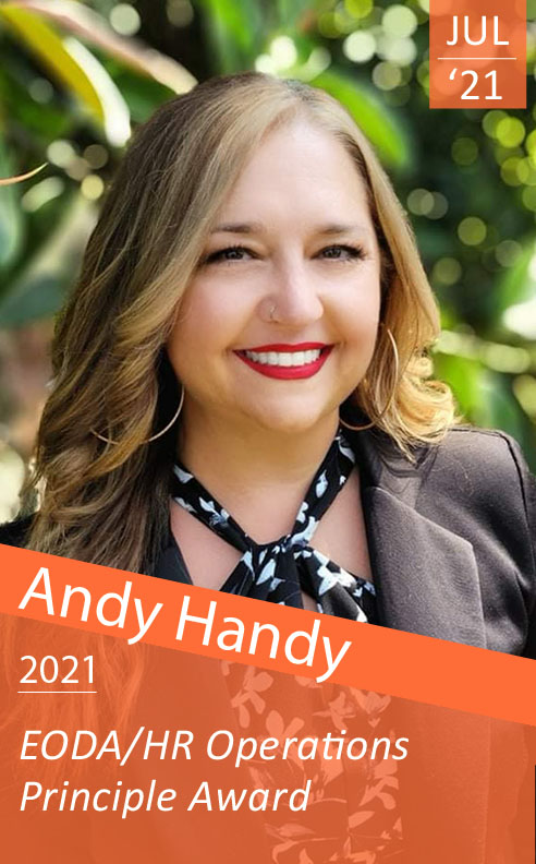 headshot of Andrea Handy