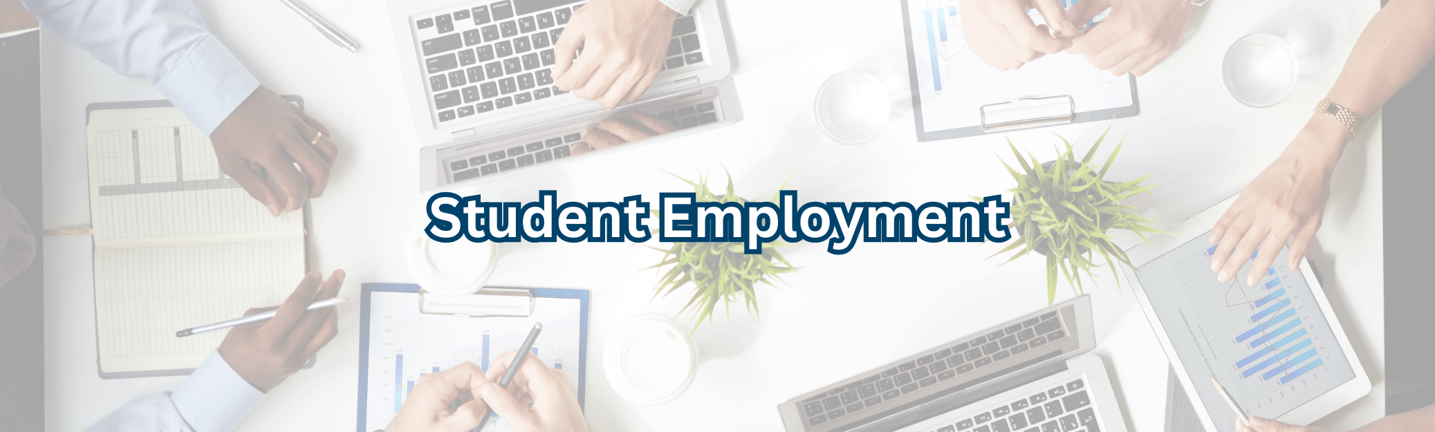 student employment banner 